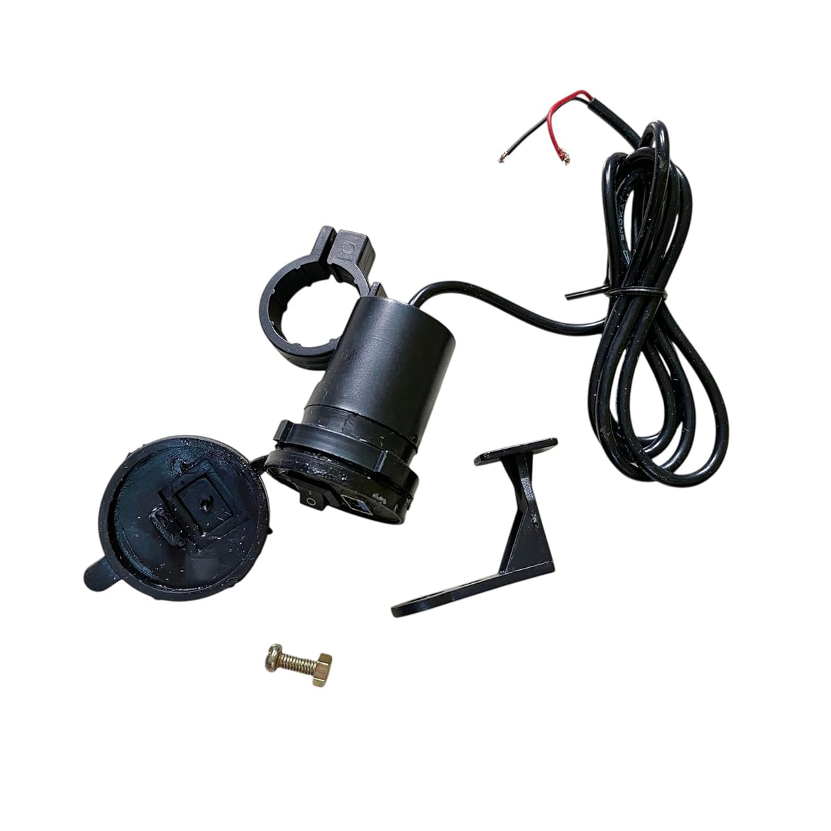 Motorcycle Hjg Usb Charger (Hjg Series), Cellular Phone, Black