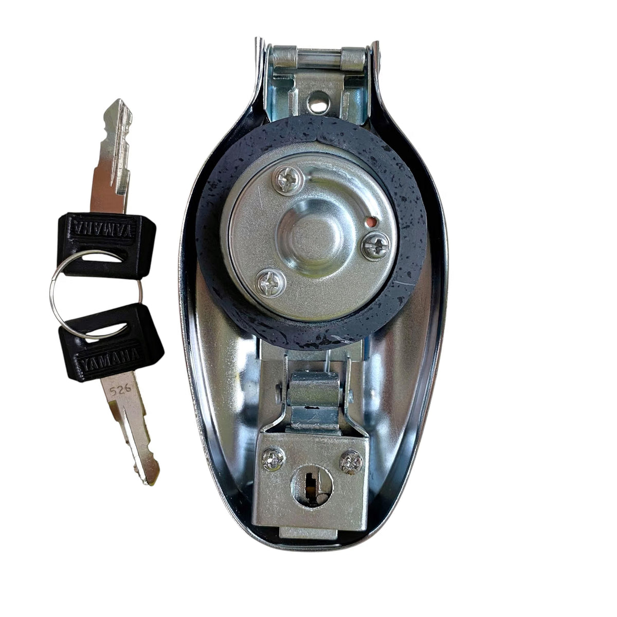 Road Religion® Genuine Petrol Tank Cap/Lock compatible with RX100/RX135 - (Genuine)