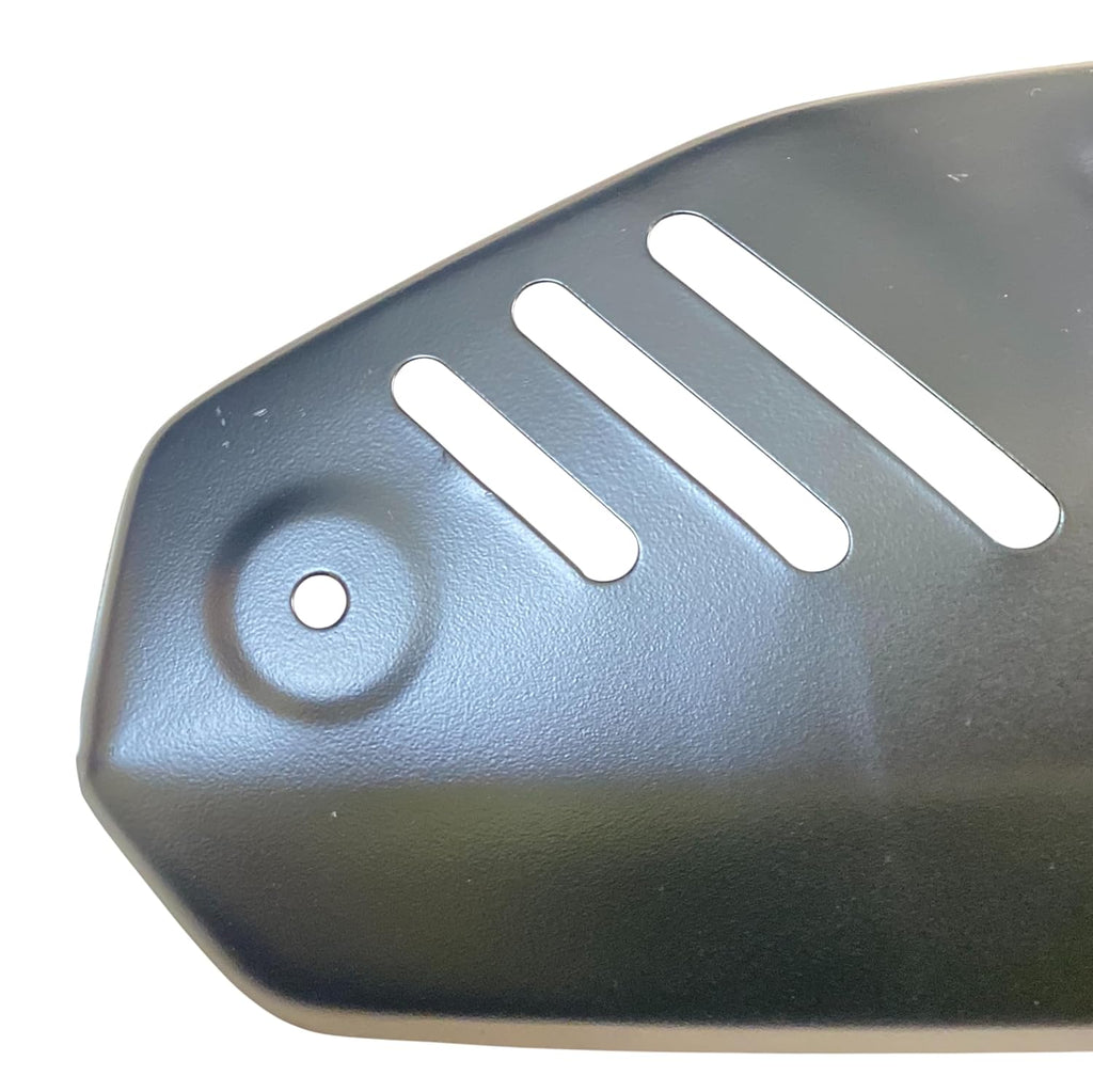 Heavy-Duty Black Metel Silencer Guard Compatible with NTORQ 125 – Premium Exhaust Protector